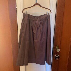 Chocolate Brown Maxi Skirt